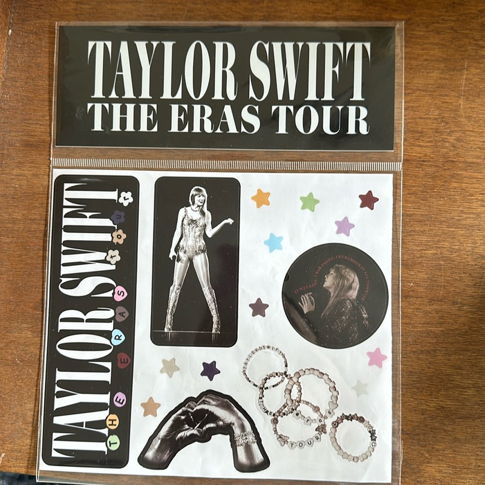 Taylor Swift Eras Sticker Pack Unopened